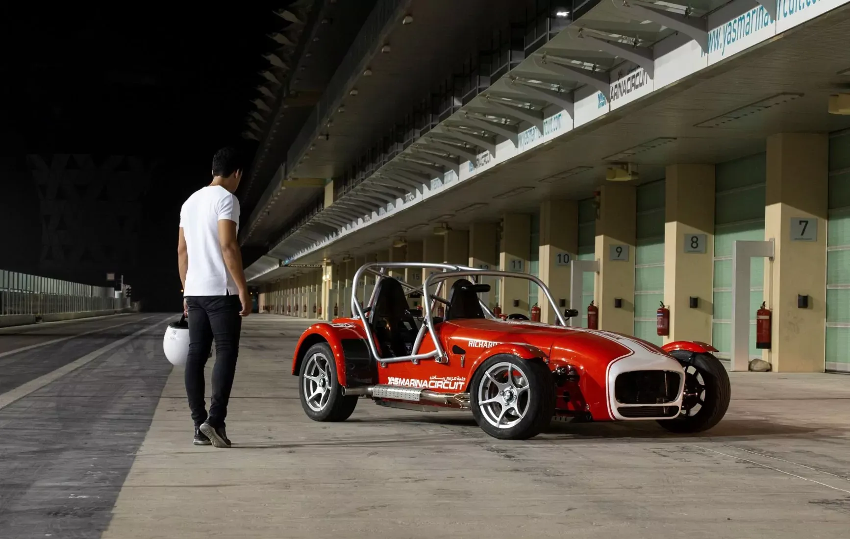 Caterham Seven 360 Passenger Experience in Abu Dhabi